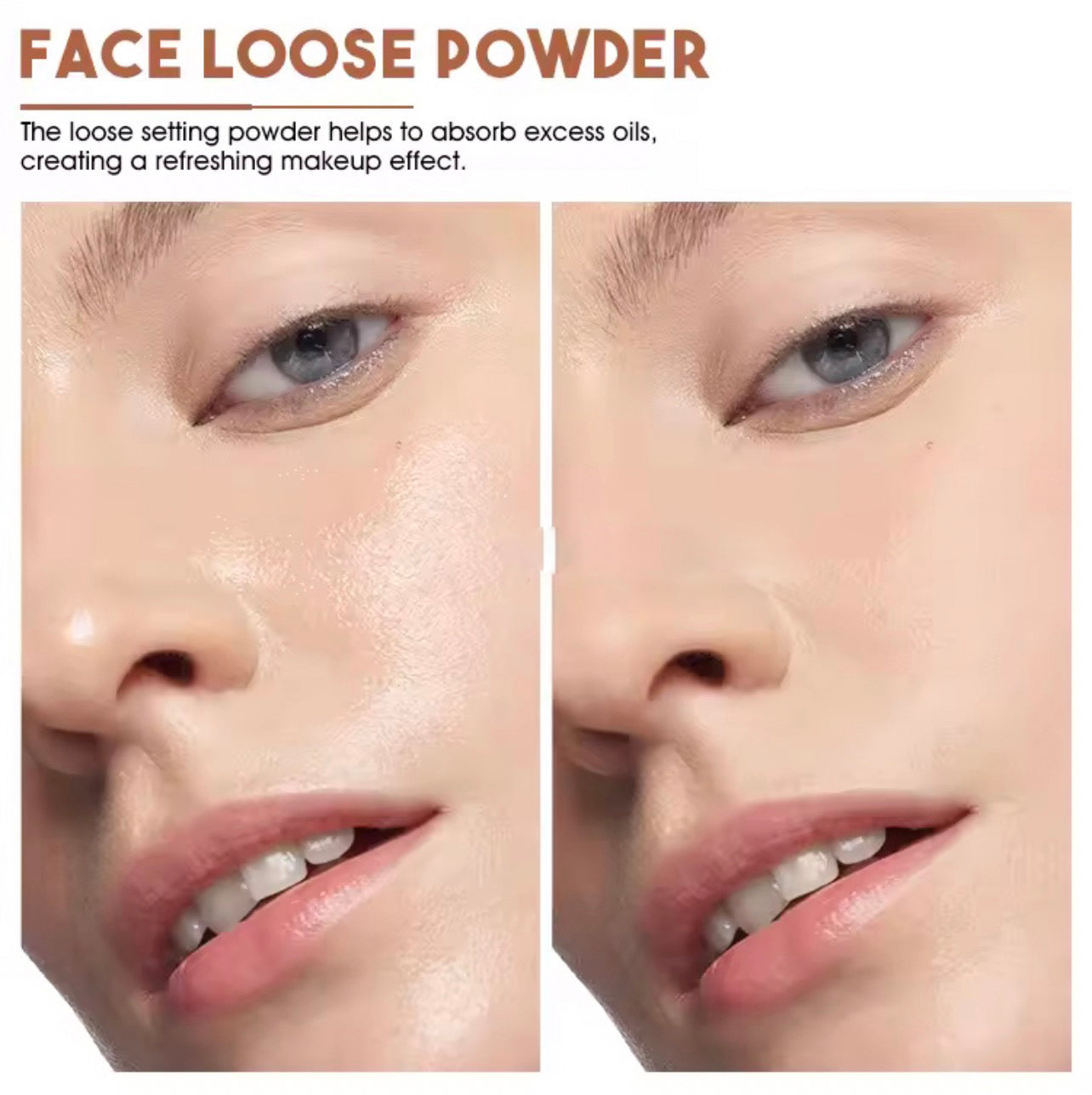 OasisParadise Highlighting Powder, Highlighter Makeup, Shimmer Glow, Pink Rose Gold Blossom Glow