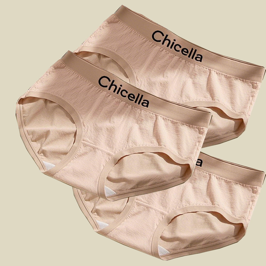 Chicella Panties Girls' Stretch Cotton Hipster Briefs (4 Pack)