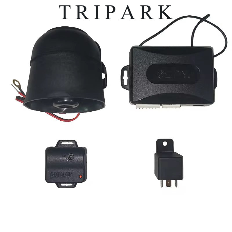 TRIPARK Anti-theft devices for vehicles Remote Starter for Car Pre-Warm The Car Remotely One Key Start Keyless Entry Lock Unlock The Car, Open Trunk for Car Open Trunk with Remote Key or Phone