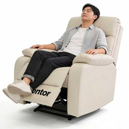 Homentor Adjustable Manual Recliner Chair, Single Sofa for Home, Comfortable Lounge Deck chairs for Living Room & Bedroom