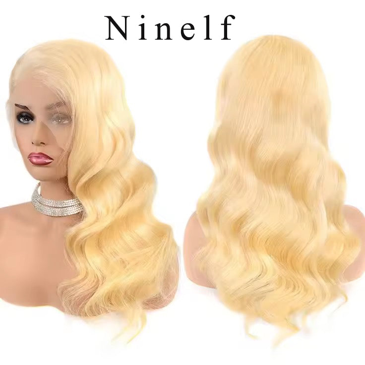 Ninelf Wigs,Lace wig, long wavy hair for women, full head cover with natural and fashionable style