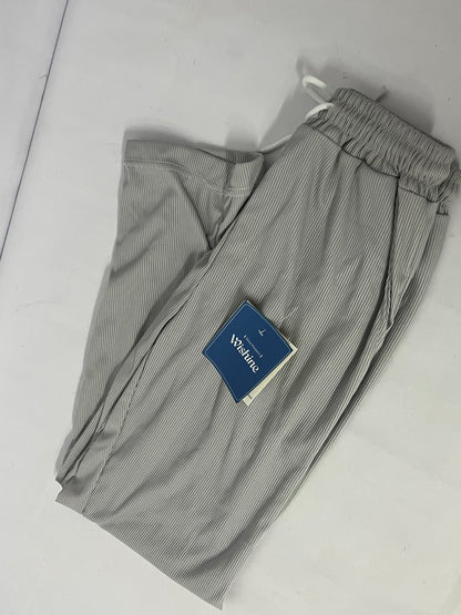 Wishine Pants Light Grey Striped Casual Pants - The Perfect Fusion of Comfort and Fashion
