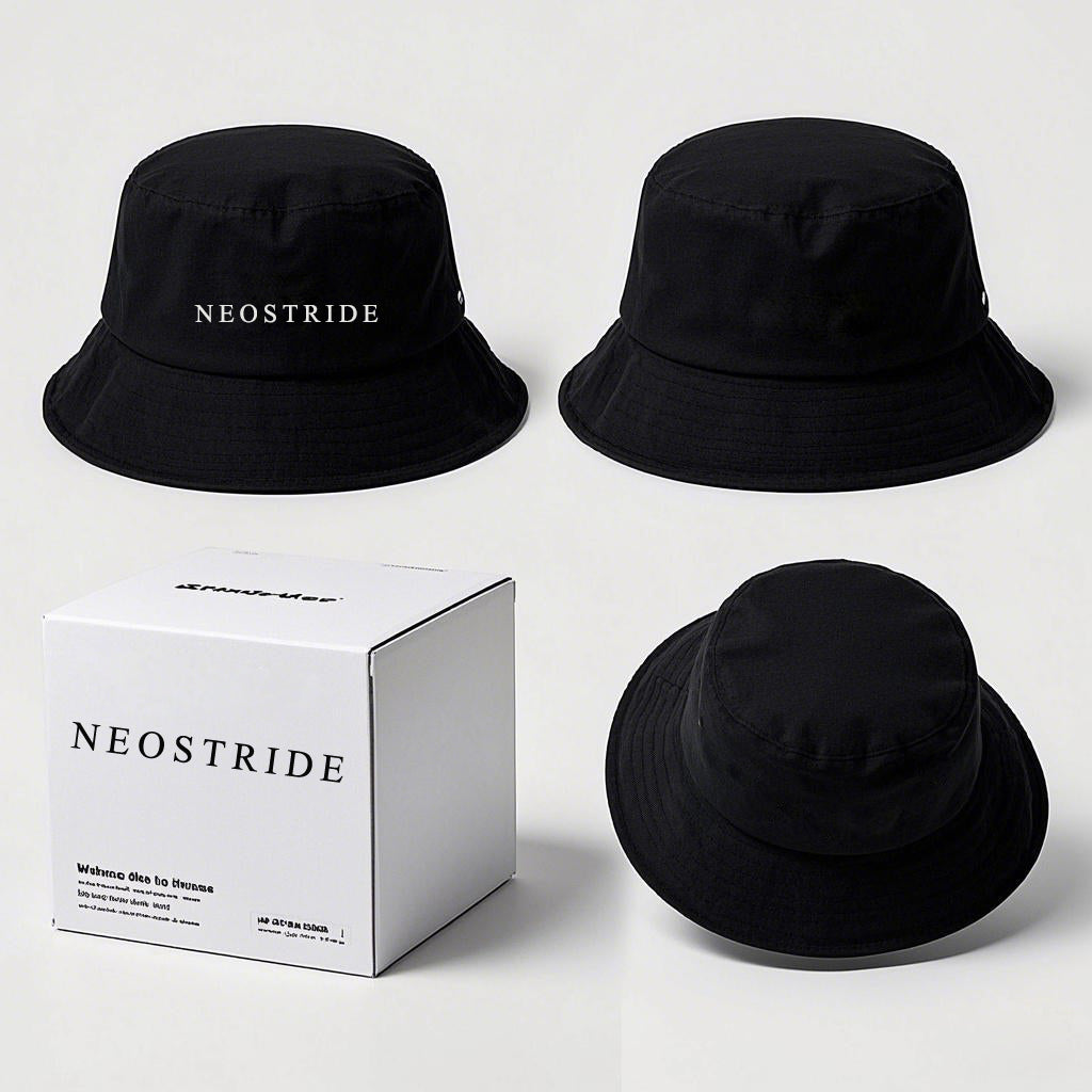 NEOSTRIDE Hats Bucket Hat for Women Men Cotton Summer Sun Beach Fishing Cap