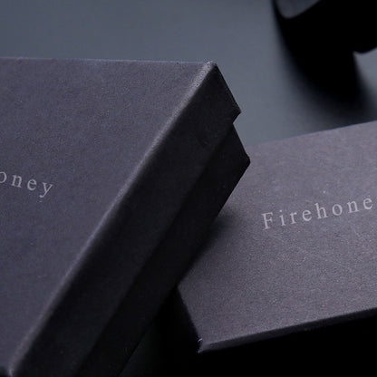 Firehoney Jewellery boxes Cotton Filled Matte Black Pack Cotton Filled - Jewelry Pendant Earring Necklace Bracelet Packaging