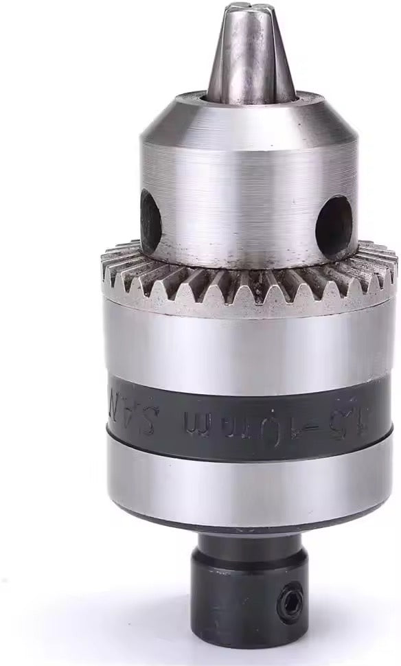 Freeswan-Drill chucks for power drills-1.5-10mm Electric Drill Chuck With 5mm Steel Shaft Mount B12 Inner Hole Drill Chuck Adapter