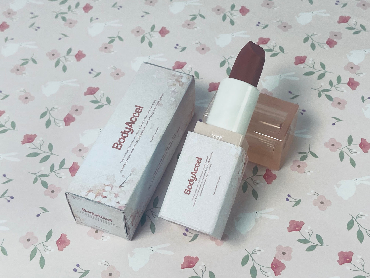 BodyAccel Lipsticks Satin Lip Color Refillable Hydrating Lipstick Besotted