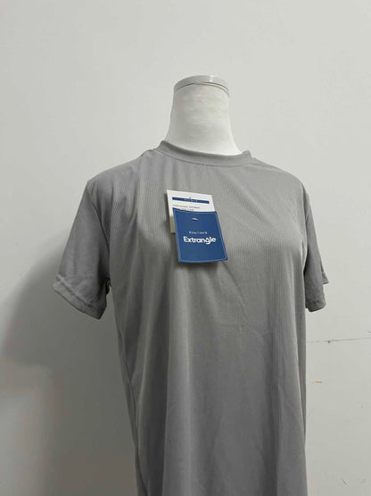 Extrangle Workout T -Shirts - Casual Black Quick Dry Moisture Wicking T-Shirts Crew Neck Short Sleeve for Gym Athletic Running