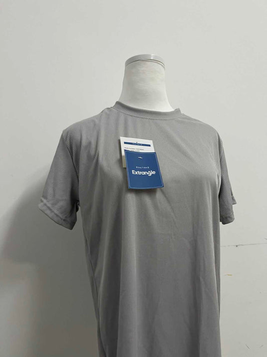 Extrangle Workout T -Shirts - Casual Black Quick Dry Moisture Wicking T-Shirts Crew Neck Short Sleeve for Gym Athletic Running