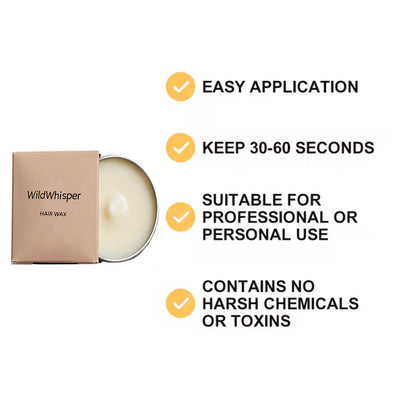 WildWhisper Hair Clay for Men by Forte Series Extreme Hold Men's with Natural Ingredients to Add Texture, Volume and Definition to Thick/Coarse Hair Premium Men's Hair Styling Products