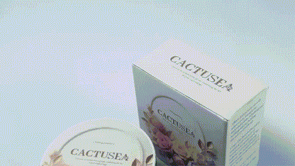 CACTUSEA Setting Powder, Silky Setting Powder For Creating Soft Glow Without Shine, Smooths Pores