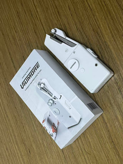 Viumore Mini Handheld Sewing Machine, Portable Electric Small Sewing Machine for Home, Compact Handheld Stitcher for DIY Clothing Repair, Easy to Use