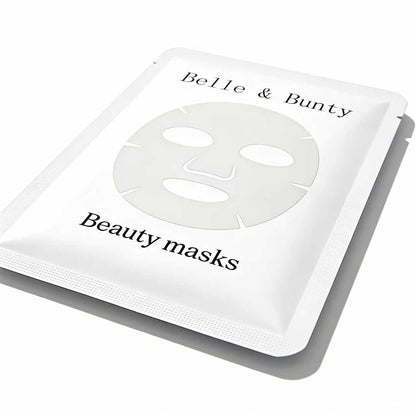 Belle & Bunty Hydrating Beauty Face Mask, Moisturizing & Repairing, Brightening Skin Tone, Suitable for Sensitive Skin, Single Pack