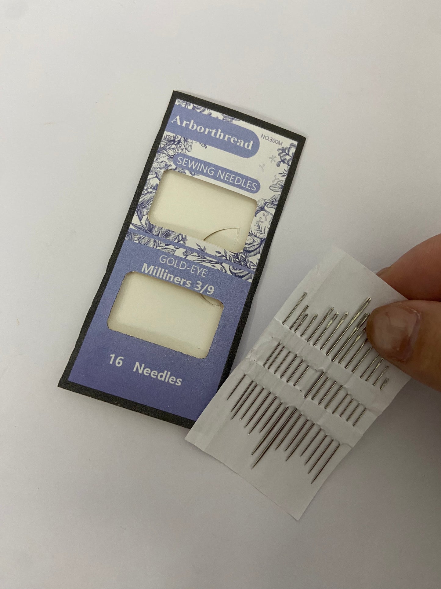 Arborthread Sewing needles Sharps Hand Needles-Size 3/9 16/Pkg Tapestry darning Embroidery Knitting Needle Yarn Sewing Needles