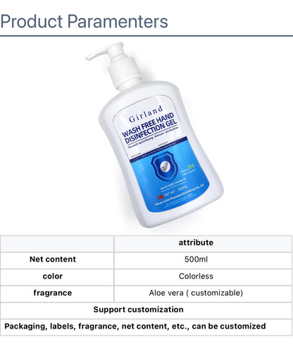 Girland Disinfectants Wash Free Hand Disinfectant gel
