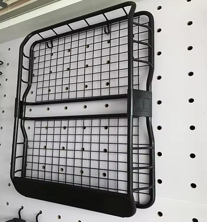 TRIPARK Luggage racks for motor cars Roof Rack Cargo Basket 250LBS with Extension Heavy Duty Steel Universal Car Van Roof Top Luggage Storage Holder Basket for Travel Weight Capacity