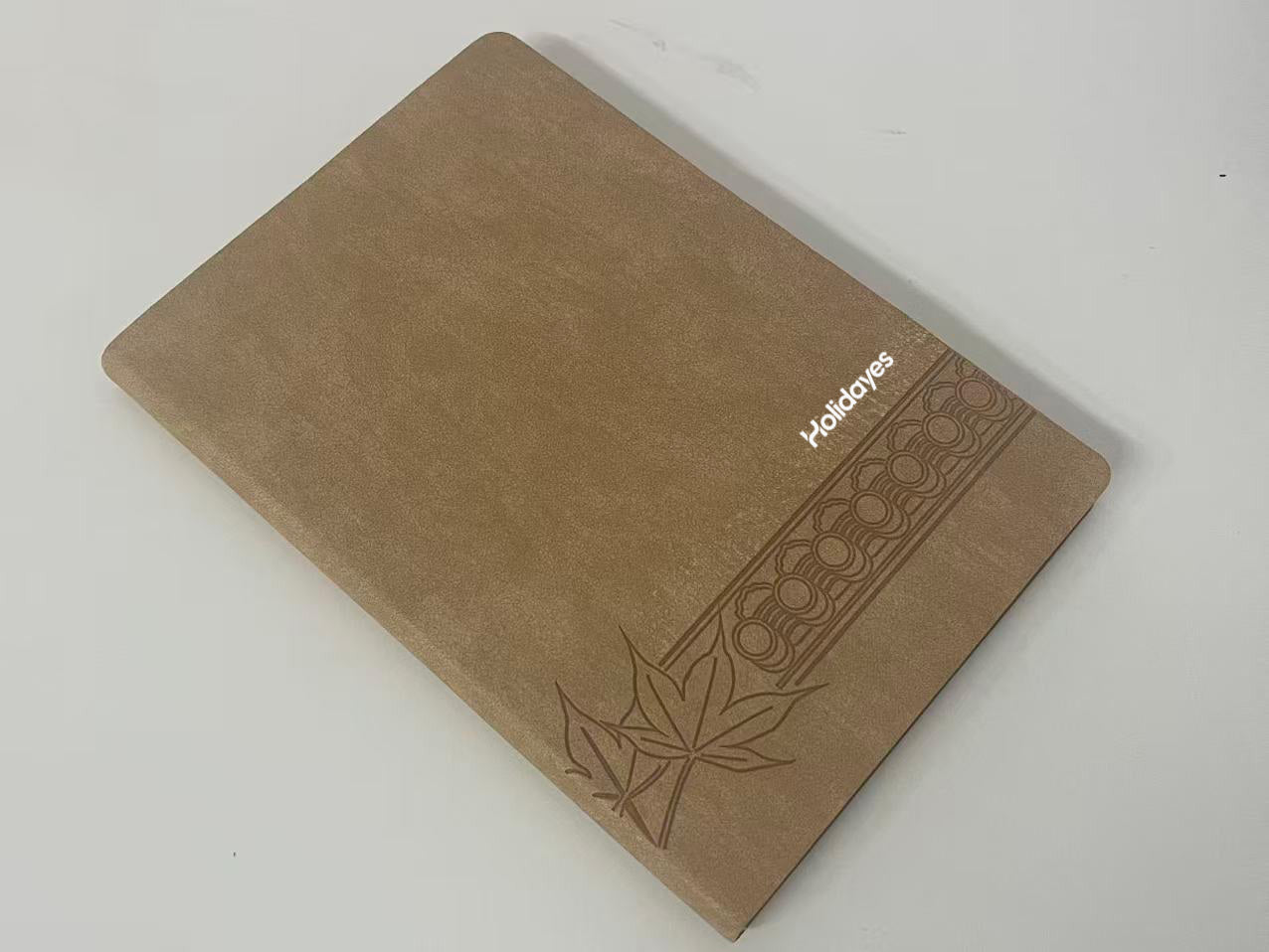 【Holidayes Embossed Pattern Paper Notebook】—— Elegant & Practical Companion for Writing