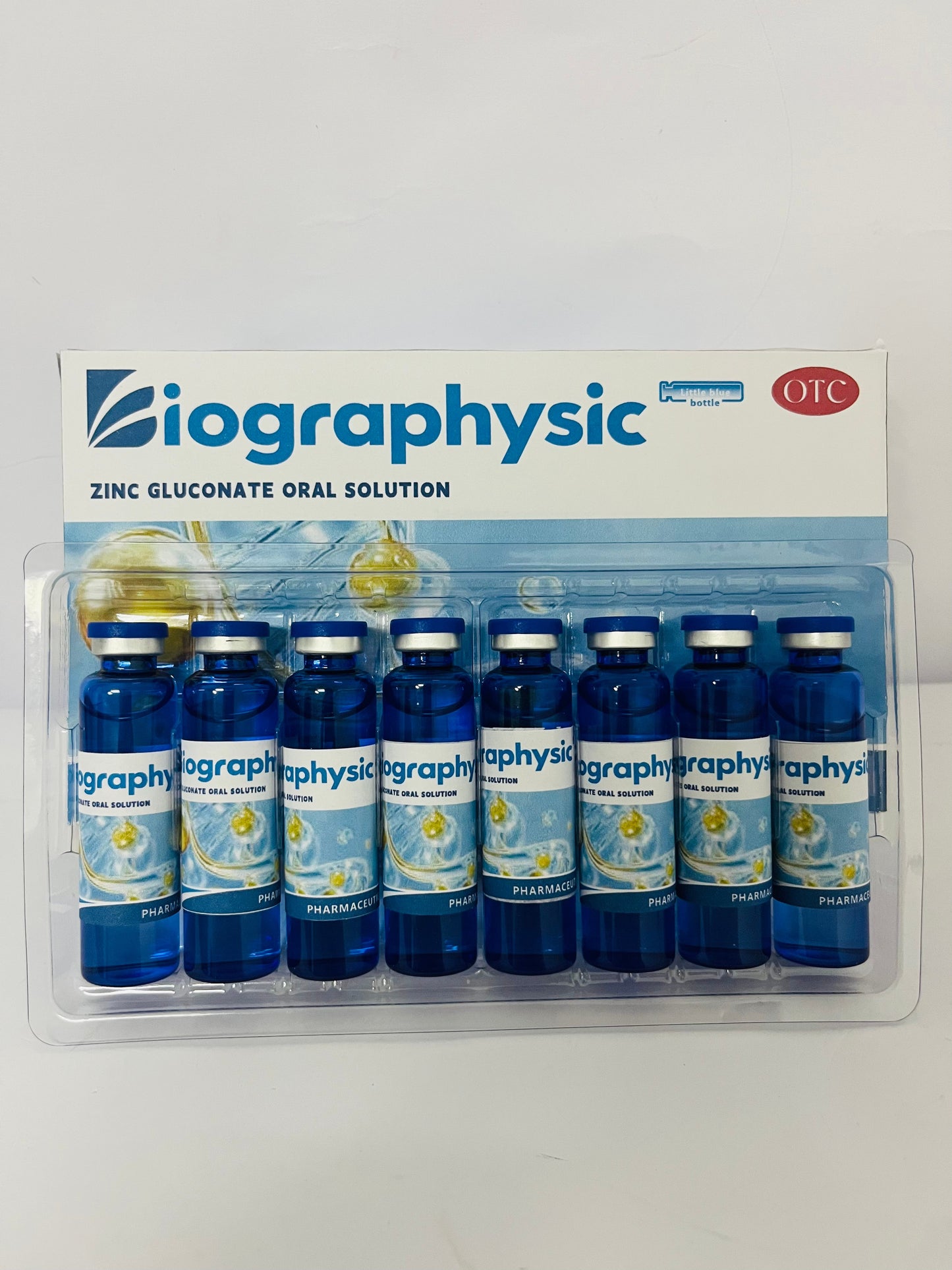 Biographysic Zinc Gluconate Oral Solution Supplements for Kids & Adults