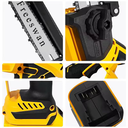 Freeswan-Electric saws-Freeswan for Dewalt 20V Battery 8-Inch Cordless Handheld Mini Saw Garden Electric Chain Saw