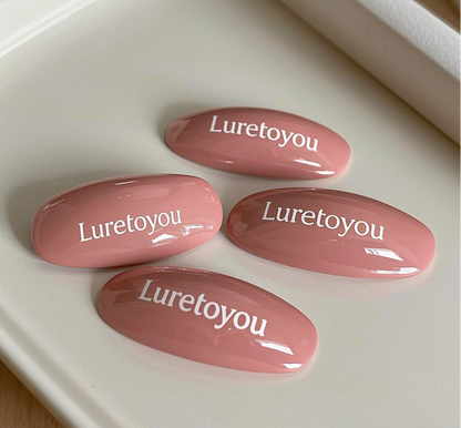 Luretoyou False nails,press-on nails shape, fashionable nails for all occasions,Bean sand color