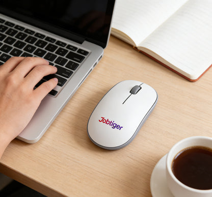 Jobtiger Wireless Office Computer Mouse, Silent Click, 2.4G Portable Computer mouse for Laptop & Desktop PC