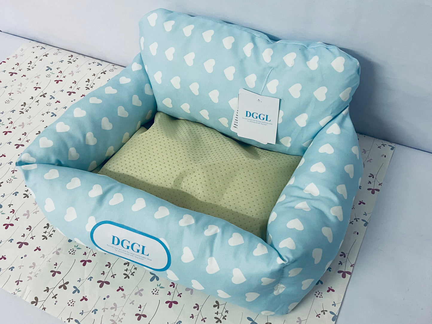DGGL Dog beds Waterproof Dog Beds for Small Medium Large Sized Dogs,Pet Beds with Sides for Puppy Crate,Non-Slip,Easy Maintenance