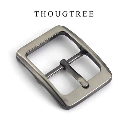THOUGTREE Belt buckles,Ladies Belt & Accessories 25mm Metal Tri-glide Buckle for Leather Center Bar Women's Belt Buckle 25mm Pin Belt Buckle