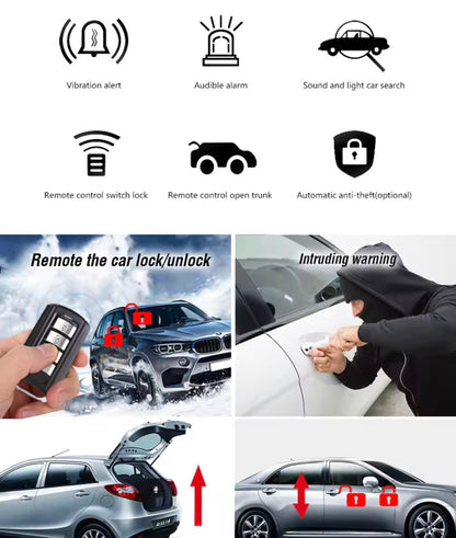 TRIPARK Anti-theft devices for vehicles Remote Starter for Car Pre-Warm The Car Remotely One Key Start Keyless Entry Lock Unlock The Car, Open Trunk for Car Open Trunk with Remote Key or Phone