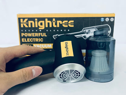 Knightree Mini Vacuum Cleaner – Washable, Reusable, High-Efficiency Filter for Car, Home, Office, Kitchen – Save Time and Effort