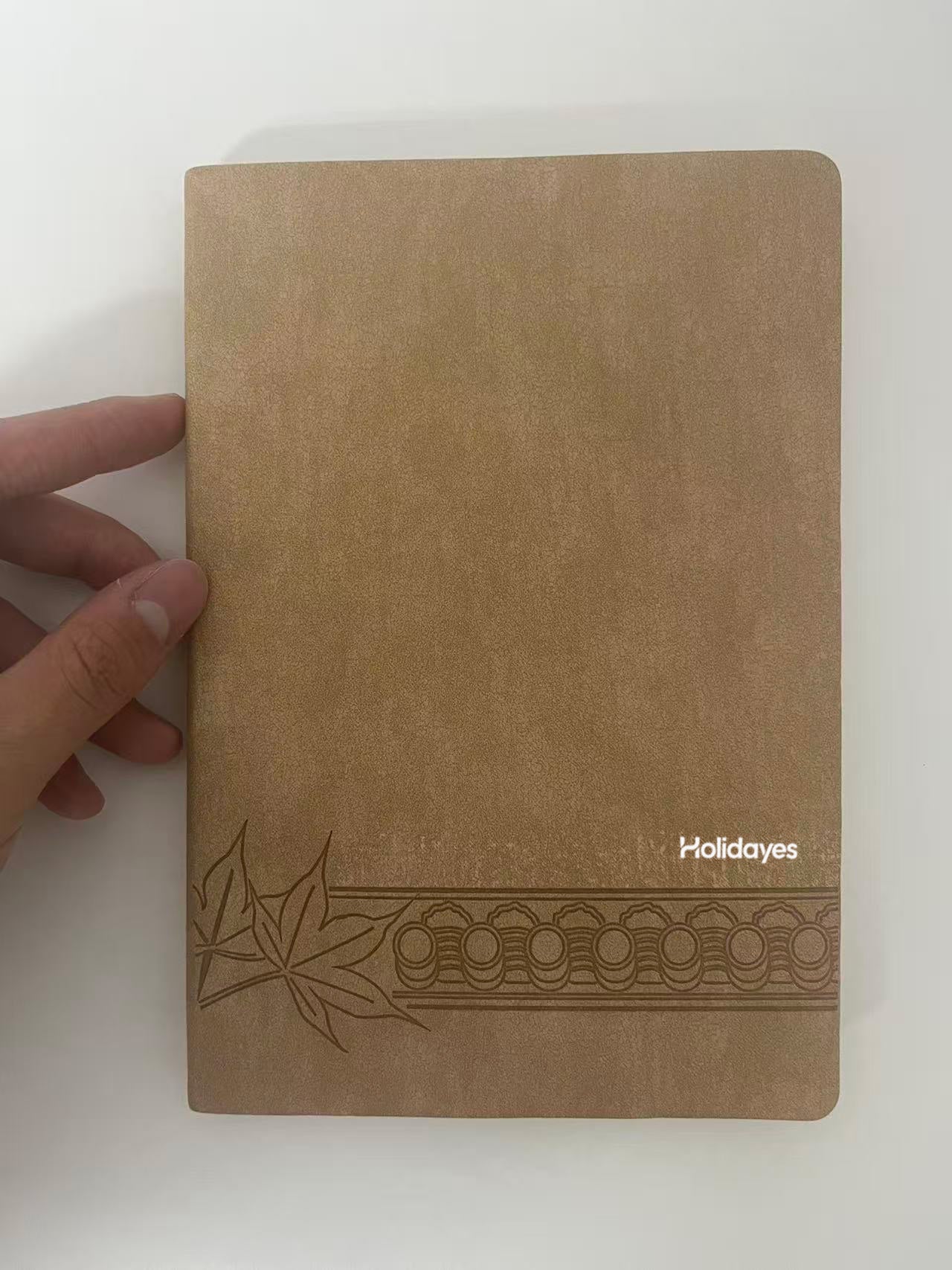 【Holidayes Embossed Pattern Paper Notebook】—— Elegant & Practical Companion for Writing