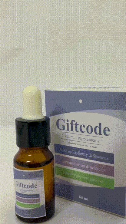 Giftcode vitamin supplements Organic Vitamin B-Complex Liquid Drops