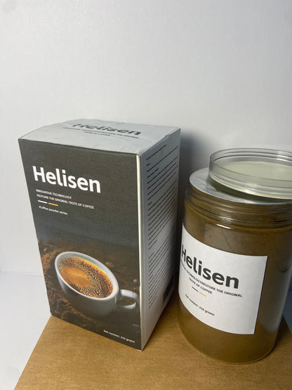 Helisen Coffee Instant Cold Brew Coffee Granules Medium Dark Roast Non-GMO Jar