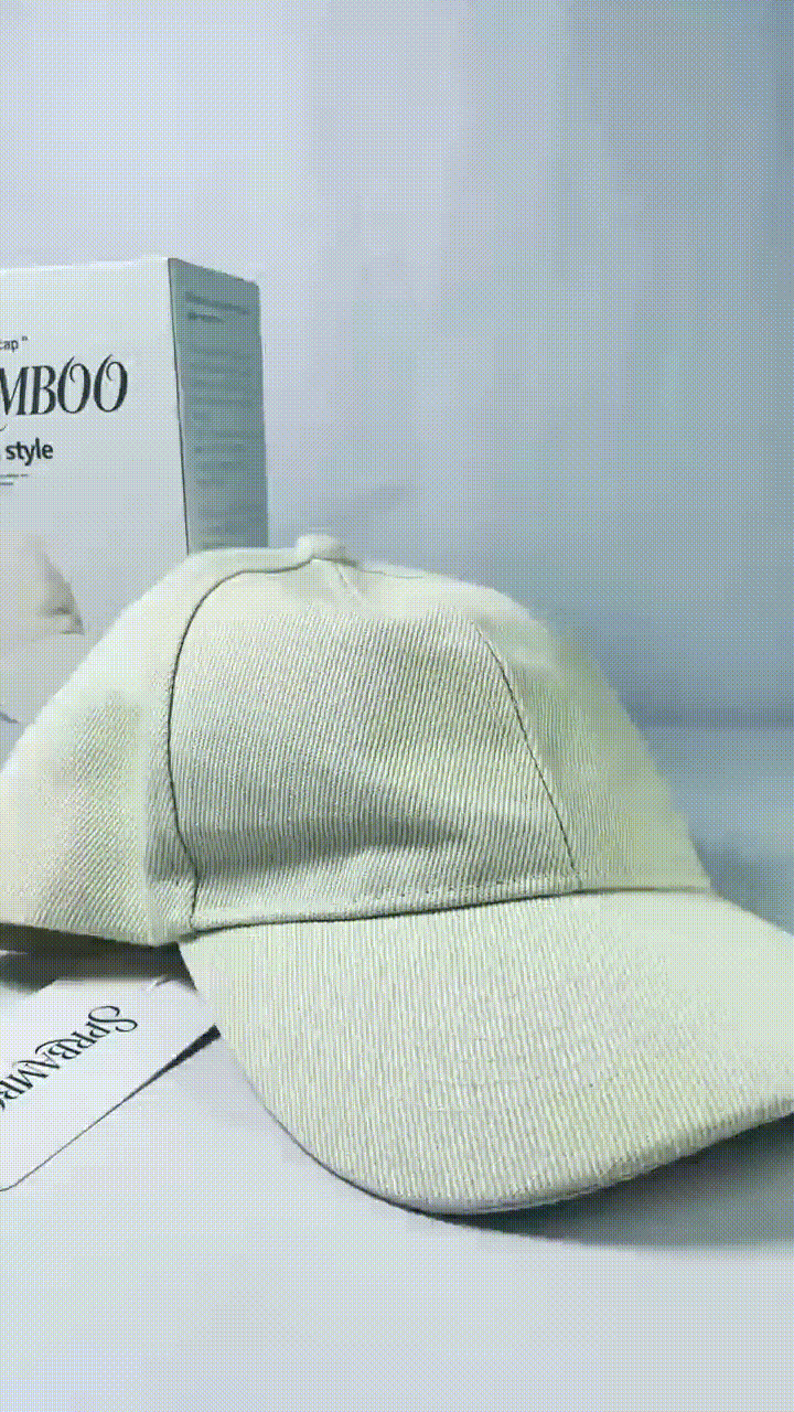 SPRBAMBOO Unisex Vintage Washed Unstructured Baseball Cap Washed Cotton Adjustable Dad Hat