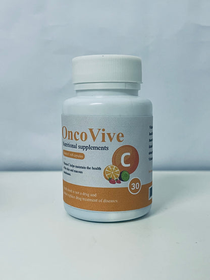 OncoVive Vitamin C Soft Capsules, Nutritional Supplements for Skin and Mucous Membrane Health