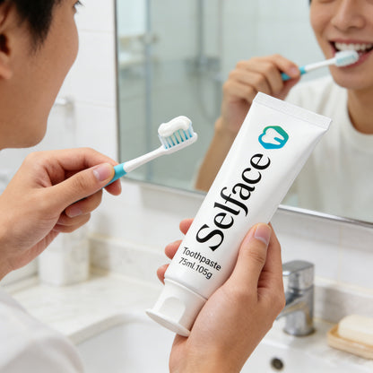 Selface Fresh Gum Care Toothpaste, Anti-Cavity & Stain Removal, Gentle Oral Care Toothpastes