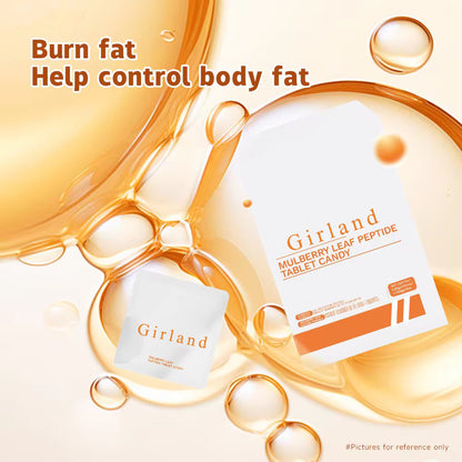 Girland Diet pills Mulberry leaf peptide tablet candy, Weight Loss Pills for Women, Fast Fat Burners Pills Weight Management Loss Natural Herbal Flat Stomach Tablets Slimming Supplement for Women