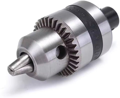 Freeswan-Drill chucks for power drills-1.5-10mm Electric Drill Chuck With 5mm Steel Shaft Mount B12 Inner Hole Drill Chuck Adapter