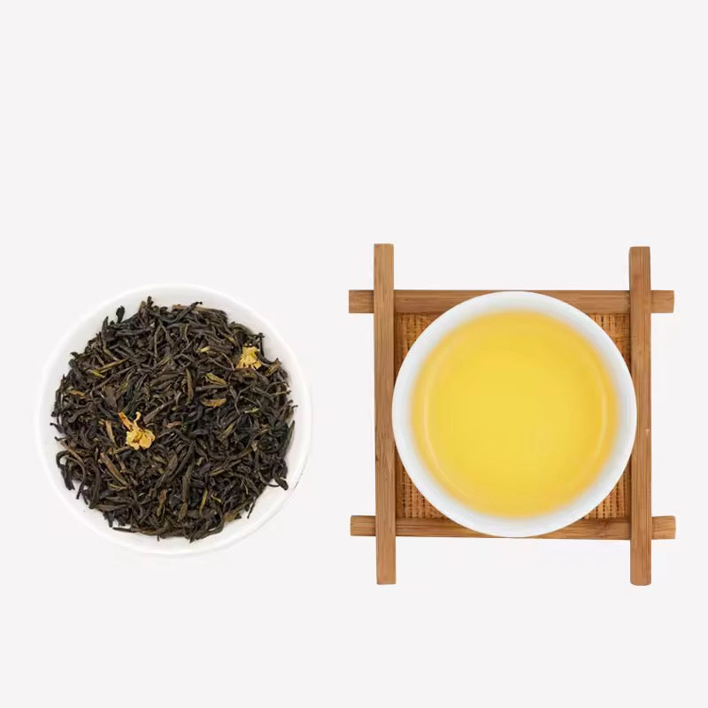 Freemoon Organic Green Tea Bags - 100 Eco-Friendly Tea Bags | Resealable Pack for Freshness | Delicate & Flavory