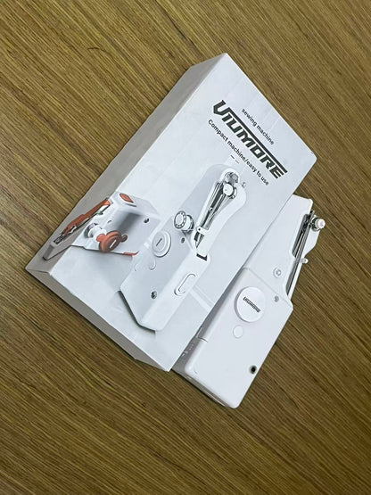 Viumore Mini Handheld Sewing Machine, Portable Electric Small Sewing Machine for Home, Compact Handheld Stitcher for DIY Clothing Repair, Easy to Use
