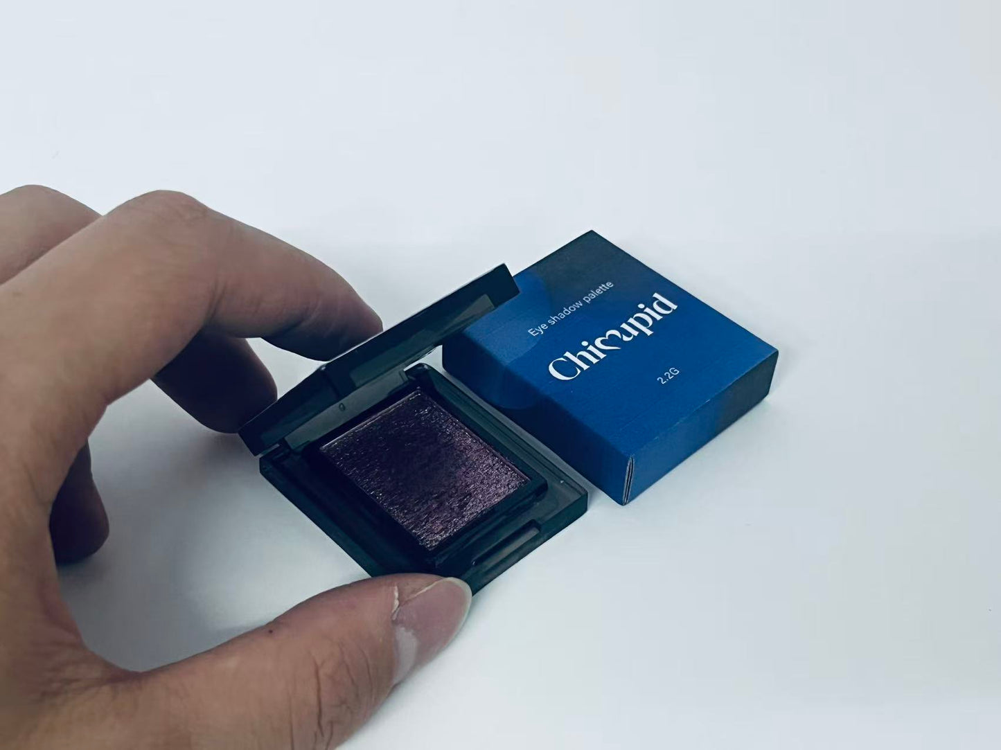 Chicupid Deep Sea Purple Shimmer Single Eyeshadow: The Highlight Tool for Cool & Glam Eye Makeup