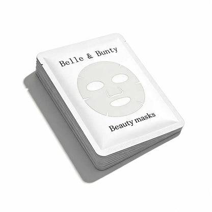 Belle & Bunty Hydrating Beauty Face Mask, Moisturizing & Repairing, Brightening Skin Tone, Suitable for Sensitive Skin, Single Pack