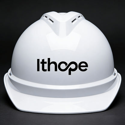 Ithope Safety Helmet, Vented Hard Hat with Adjustable Suspension, ABS Construction Helmet for Construction, Industrial Work, Men & Women