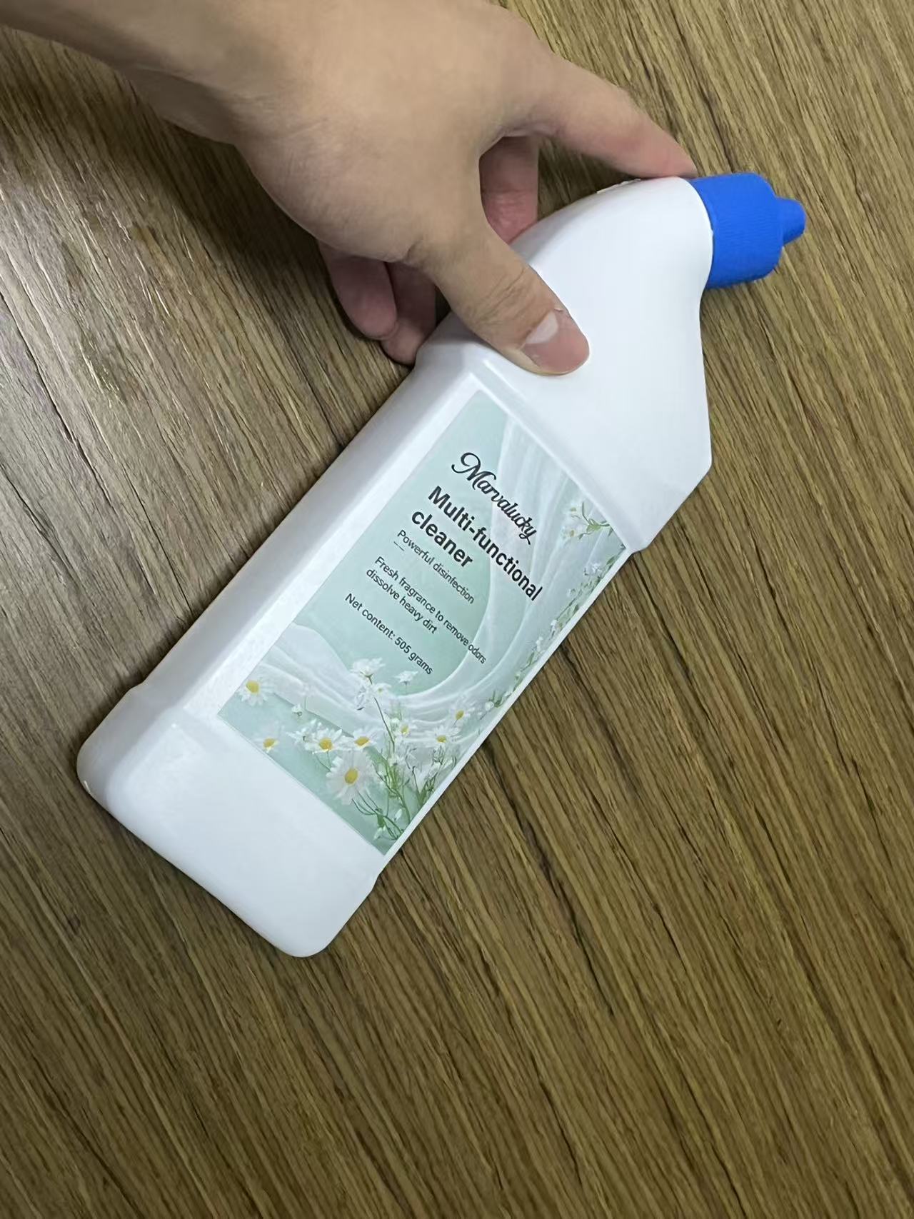 Marvalucky All-Purpose Cleaner, Powerful Stain Removal & Disinfection, Fresh Fragrance Odor Eliminator, Multi-Surface Household Cleaning Liquid, 505g