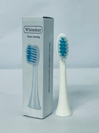 Whitedeer Electric toothbrush replacement heads Compatible With Elements Sonic Toothbrush, Large, Soft Bristles, Large- Replacement Brush Heads, Large