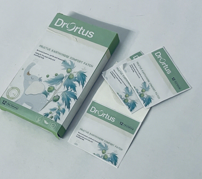 DrOrtus Fructus Xanthii Rose Comfort Patch - Medical Sticking Plaster for Scar Care