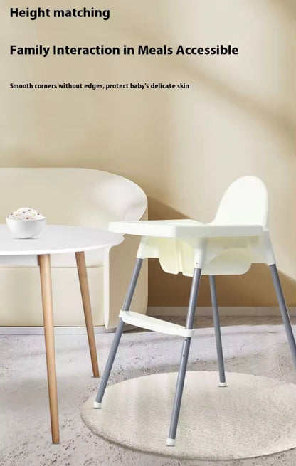 MISSHAPPY High chairs for babies,Children's Dining Chair Plastic Baby High Chair for 0-12 Months Age Range