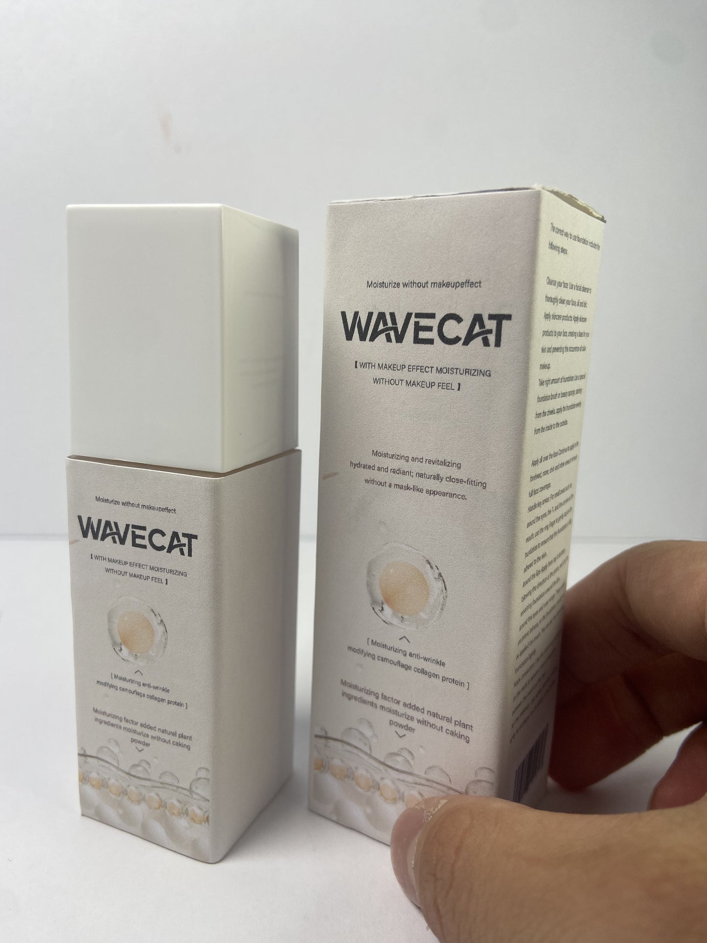 WAVECAT Liquid Foundation Makeup, Soft Beige