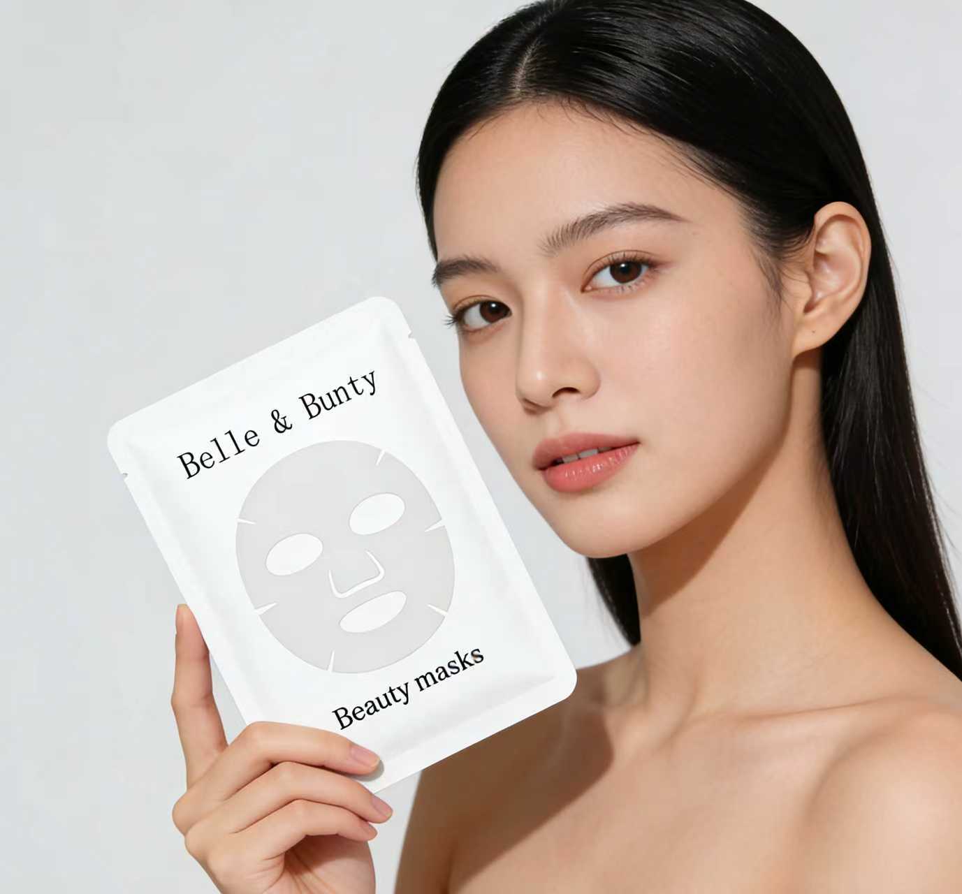 Belle & Bunty Hydrating Beauty Face Mask, Moisturizing & Repairing, Brightening Skin Tone, Suitable for Sensitive Skin, Single Pack