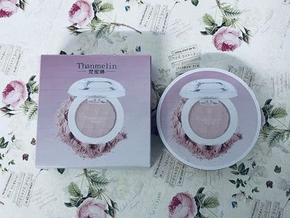 THANMELIN 梵蜜琳 Cosmetics Cream Blush for Cheeks and Lips - Multi-Purpose Lip and Cheek Tint in Rosy Nude - for Sensitive Skin – Color MAGIC HOUR, Luminous Finish