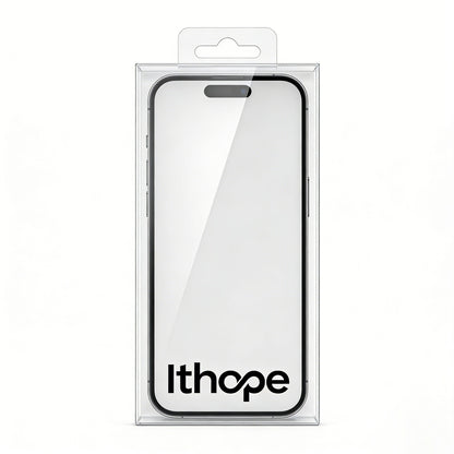 Ithope Mobile phone screen protectors for iPhone 15 Pro Max, 9H Hardness Tempered Glass, HD Clear, Anti-Scratch & Anti-Fingerprint Mobile Screen Protector
