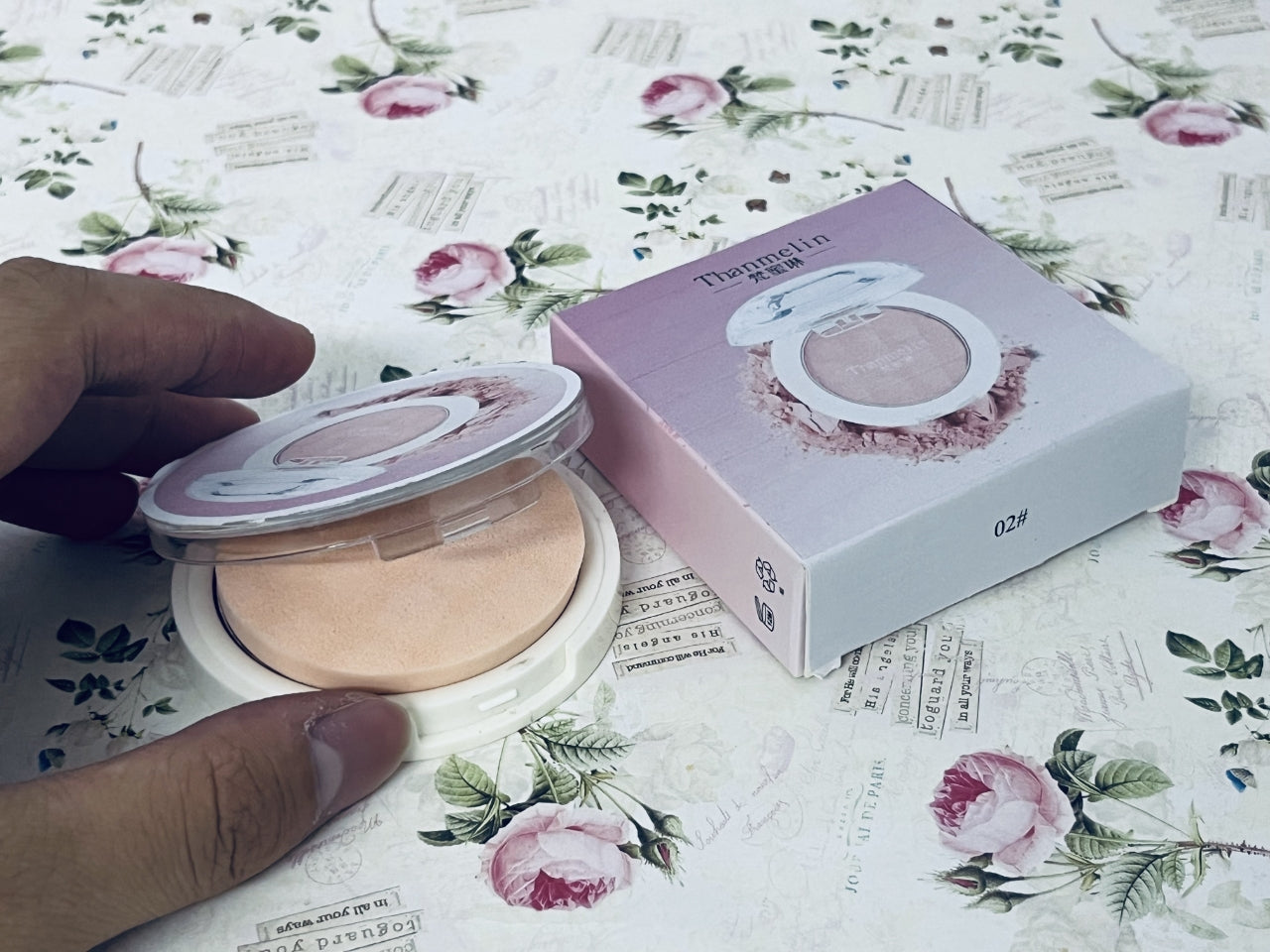 THANMELIN 梵蜜琳 Cosmetics Cream Blush for Cheeks and Lips - Multi-Purpose Lip and Cheek Tint in Rosy Nude - for Sensitive Skin – Color MAGIC HOUR, Luminous Finish